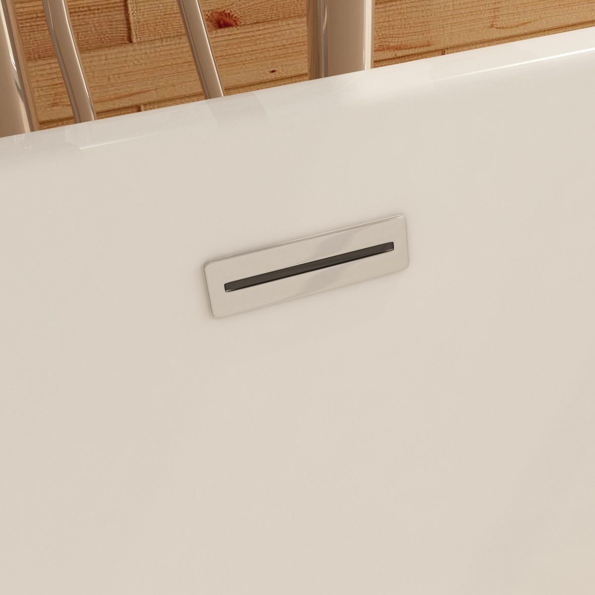 Badewanne aus Sanitäracryl Lugano Grau-Weiß - 170x80 cm